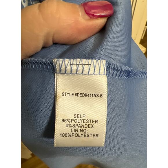 NWT Altar’d State size XS blue & white floral midi dress - Picture 6 of 6